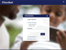 Tablet Screenshot of interbank.com